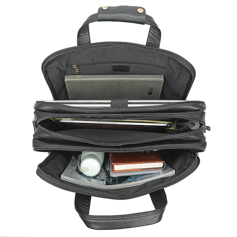 Briefcase-Laptop-Bag -5 Briefcase Laptop Bag Open