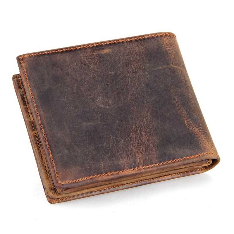 High End Men's Leather Wallet Back