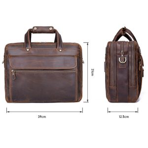Brief Bag Leather Mens