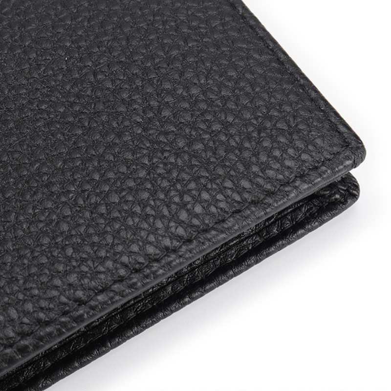 Magnetic Business Card Holder Stitched Edges Detail Magnetic business card holder stitched edges detail