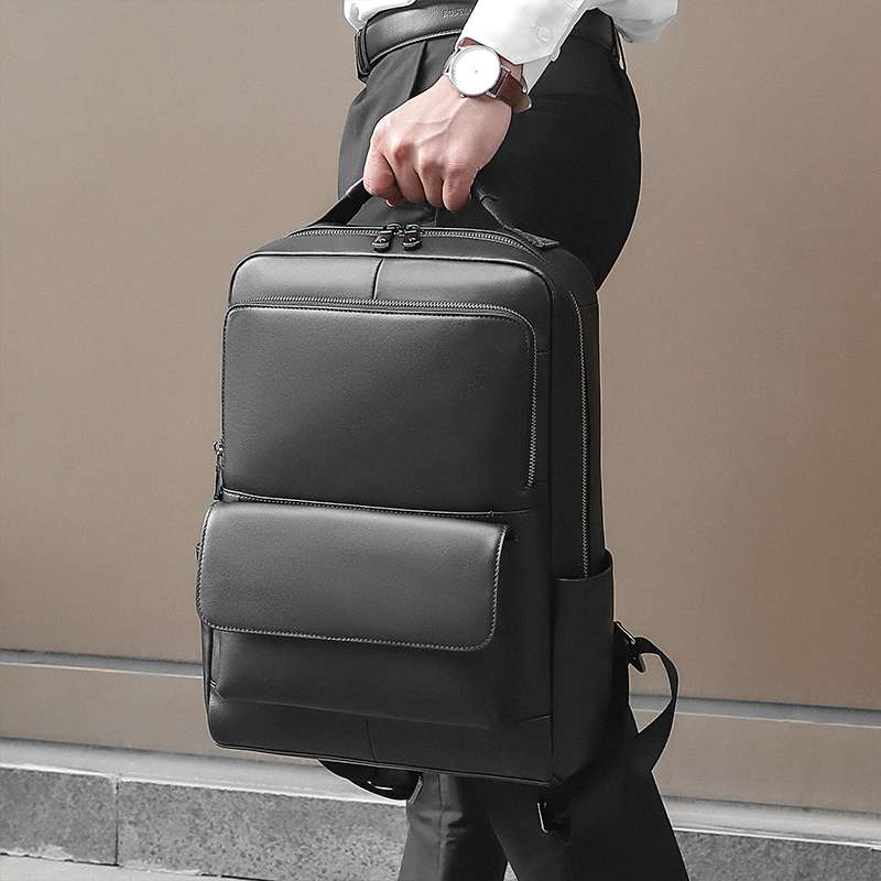 Work Backpack Men Carrying Work backpack men carrying