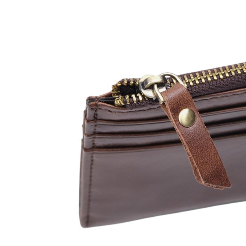 Card and Coin Pouch Zipper Detail Card and coin pouch zipper detail