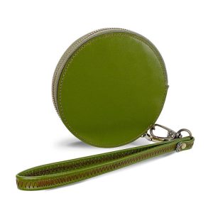 Coin pouch small green color