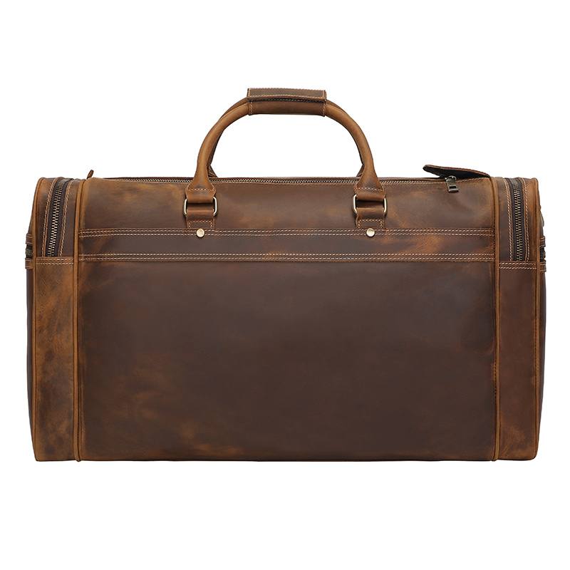 Genuine Leather Weekender Bag Genuine leather weekender bag