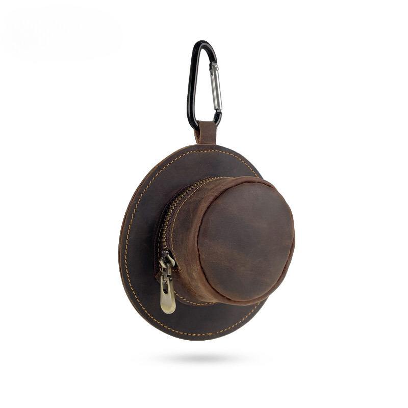 Leather Belt Coin Pouch Leather belt coin pouch