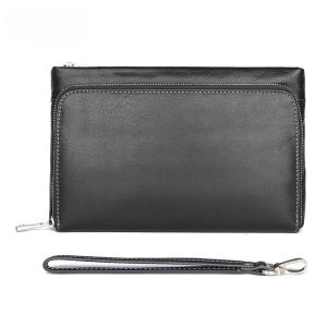 Leather clutch and A Strap